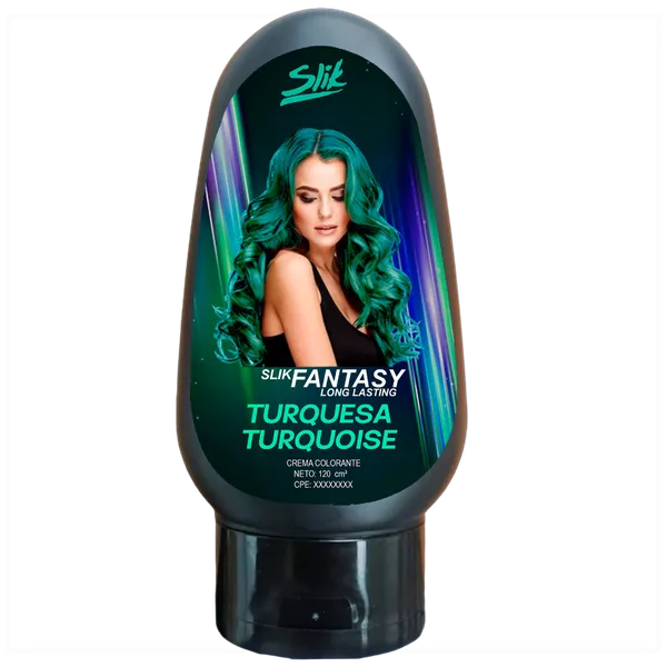 Tinte para el Cabello Color Crema Slik Fantasy 120cc